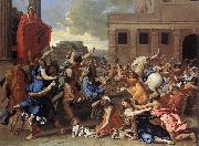 The Rape of the Sabine Women Poussin